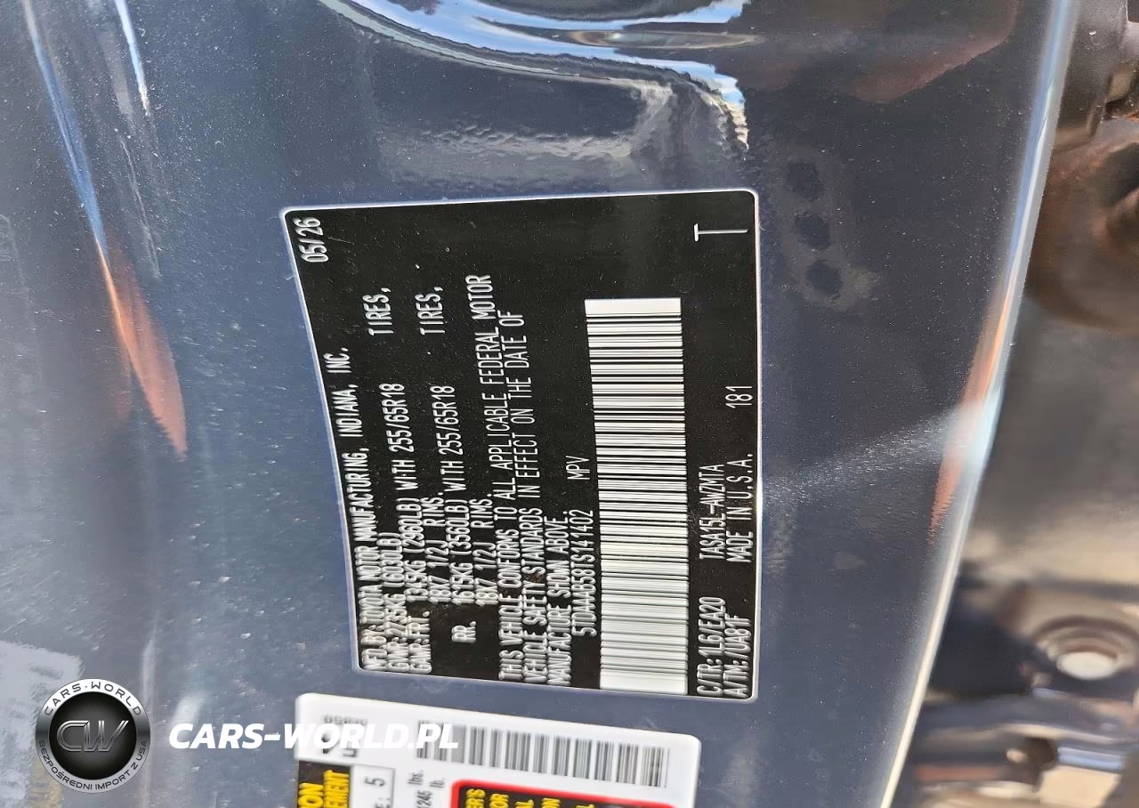 2026 Toyota Grand Highlander Xle VIN:5TDAAAB58TS141402 - 14