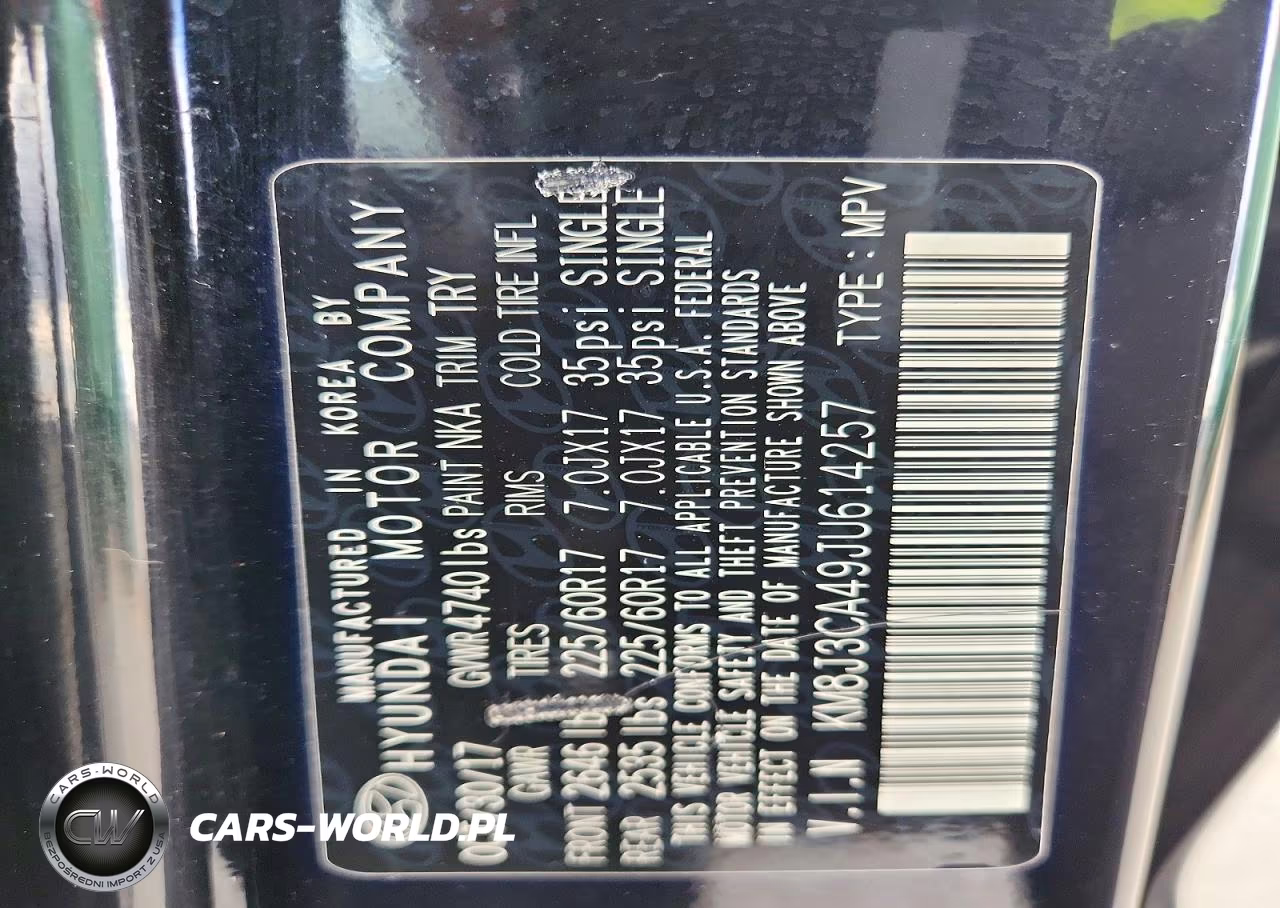 2018 Hyundai Tucson Sel Plus VIN:KM8J3CA49JU614257 - 13