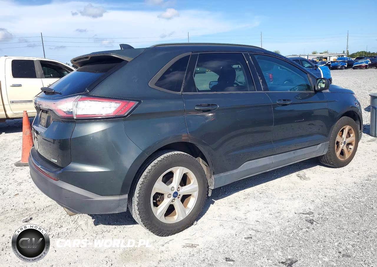 2015 Ford Edge Se VIN:2FMTK3G94FBB44294 - 3