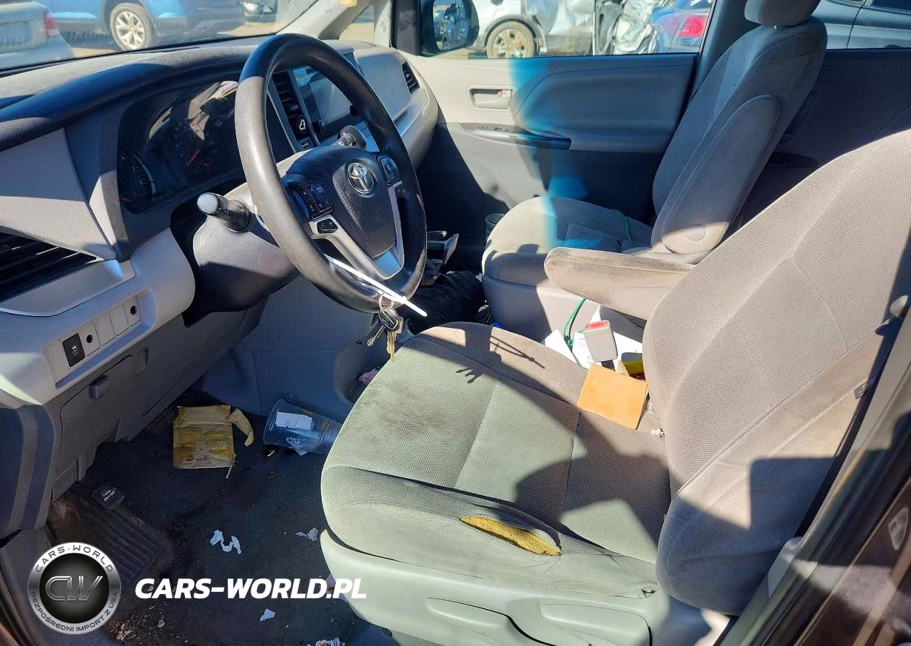 2015 Toyota Sienna L 7-Passenger VIN:5TDZK3DCXFS593685 - 7