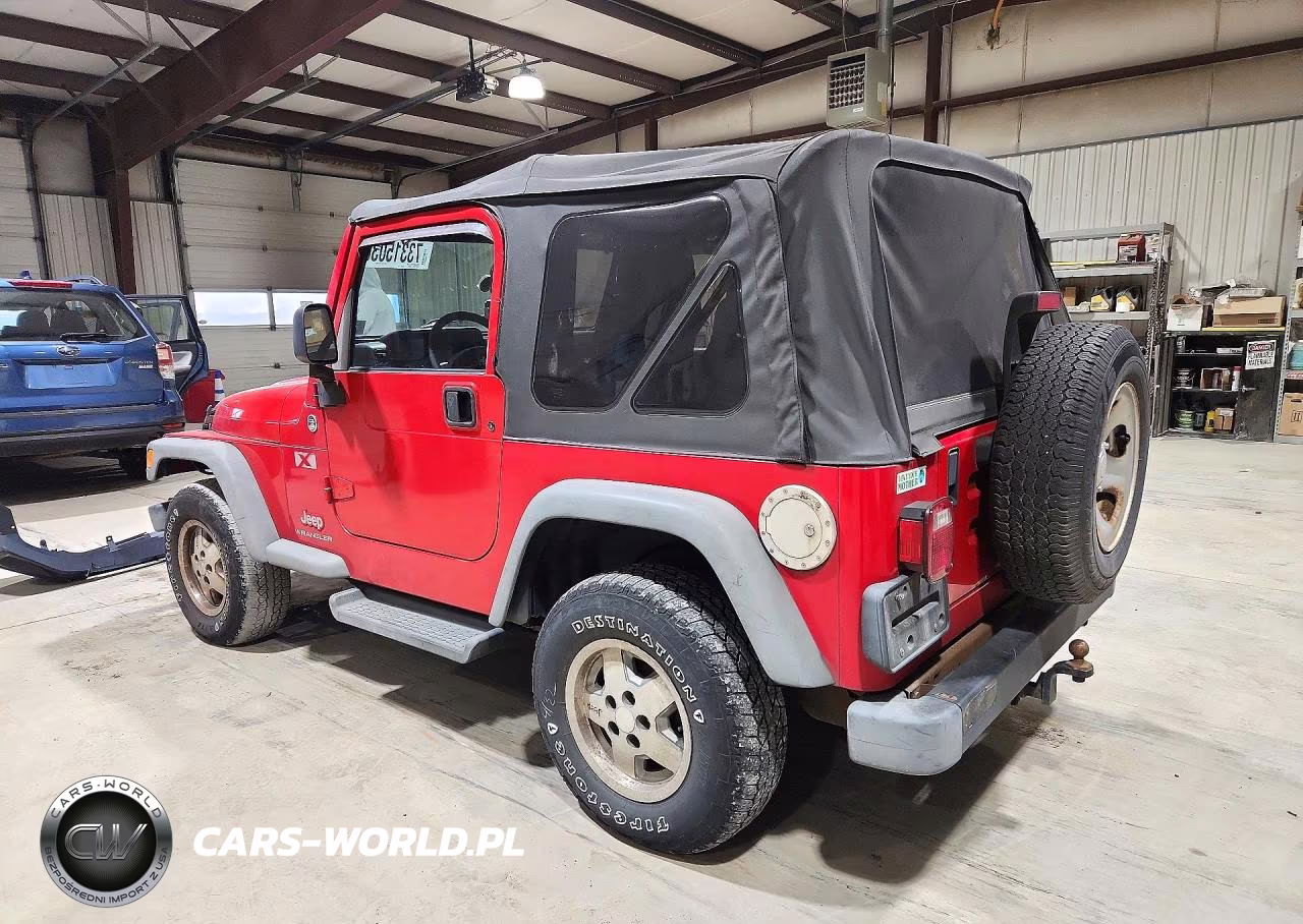 2005 Jeep Wrangler X VIN:1J4FA39S45P358434 - 2