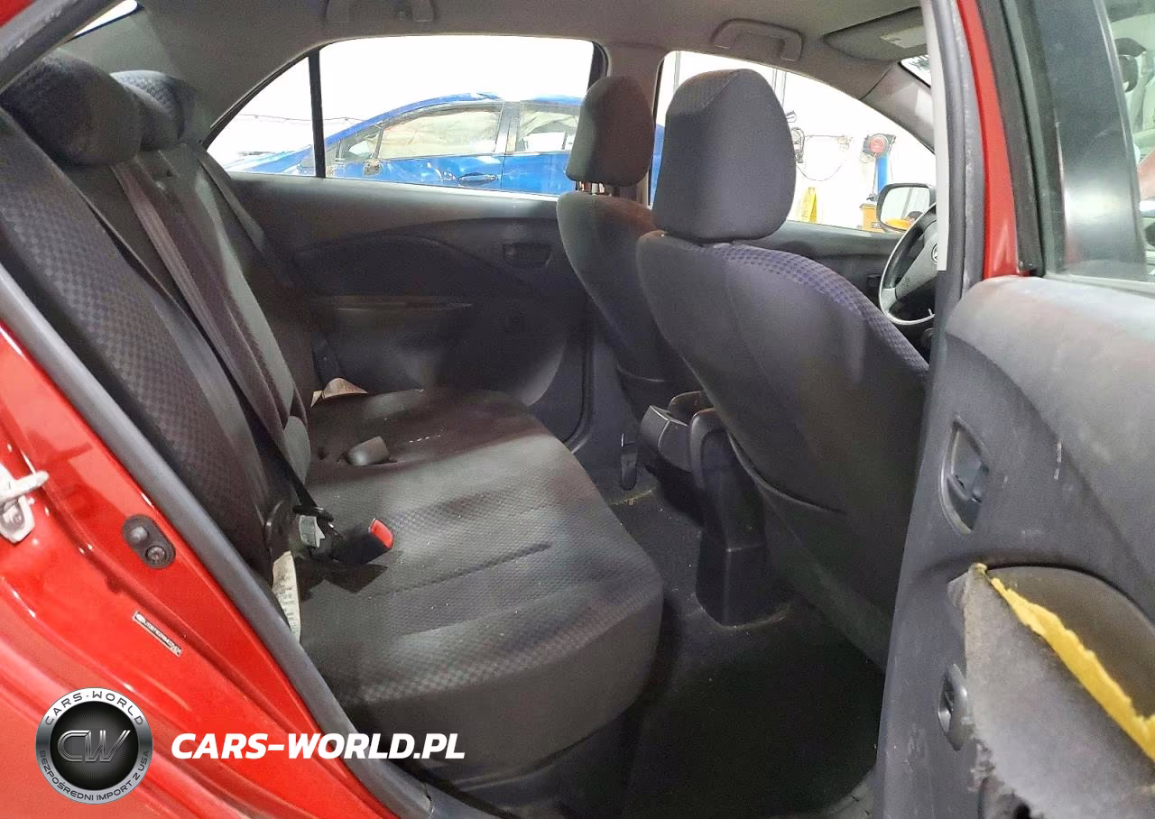 2008 Toyota Yaris Base VIN:JTDBT903984025434 - 10