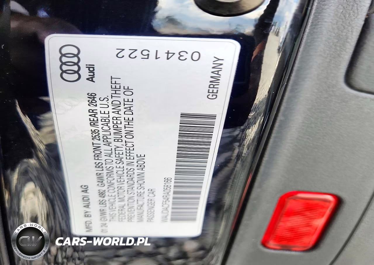 2024 Audi A5 Premium 45 VIN:WAUDACF54RA058166 - 12