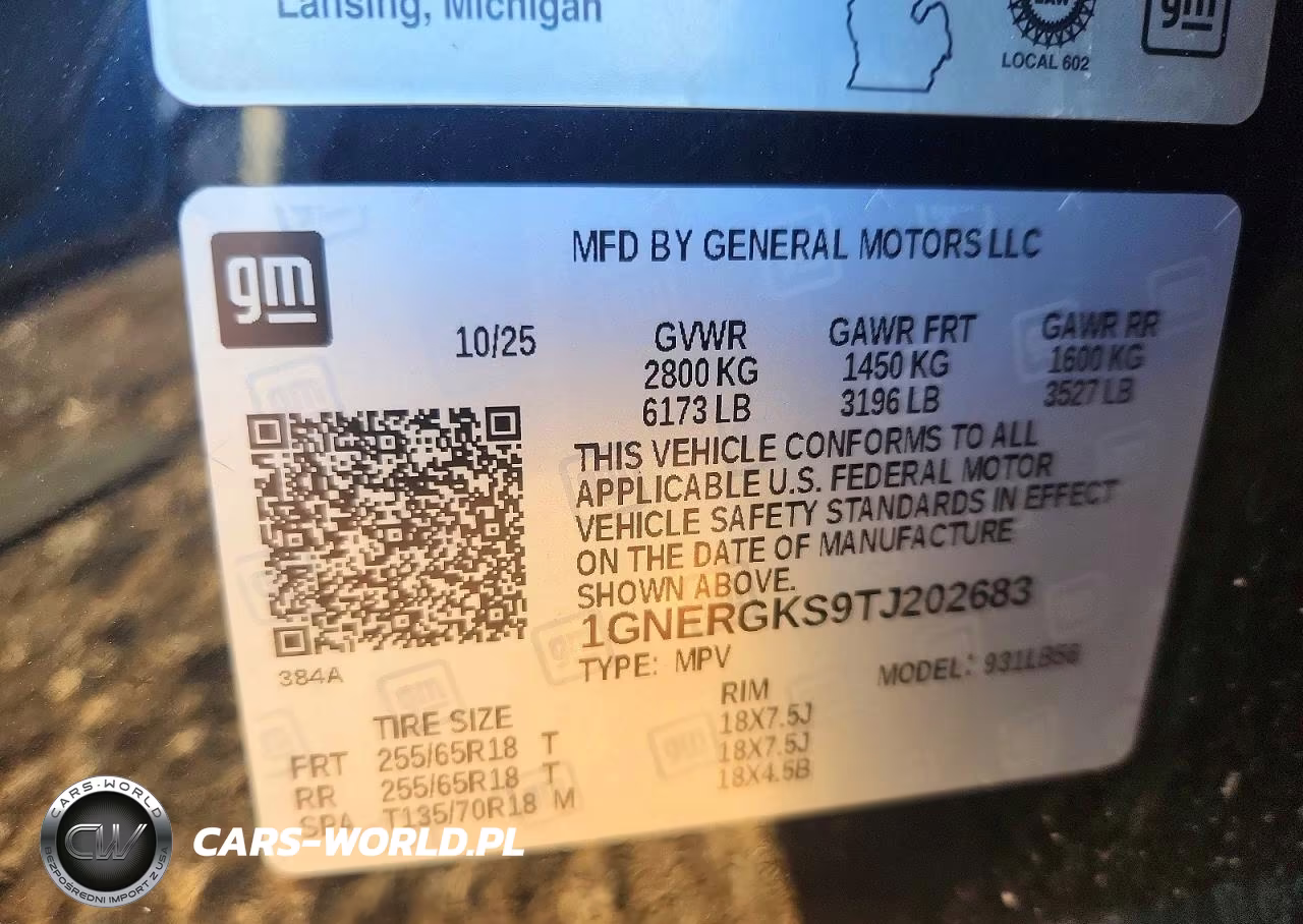 2026 Chevrolet Traverse Lt VIN:1GNERGKS9TJ202683 - 14