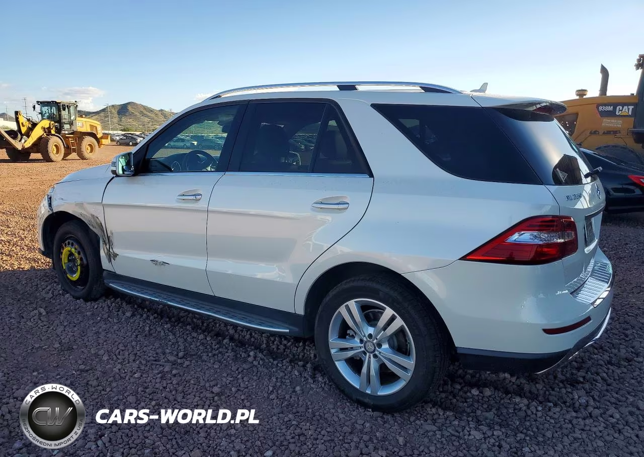 2014 Mercedes-Benz Ml 350 Bluetec VIN:4JGDA2EB6EA389454 - 2
