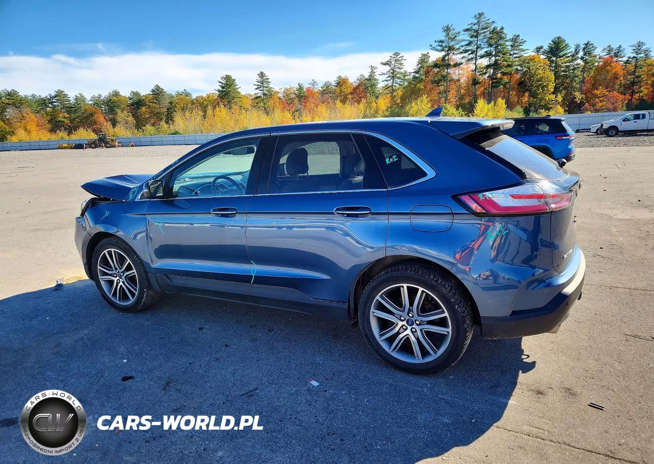 2019 Ford Edge Titanium VIN:2FMPK4K98KBB87366 - 2