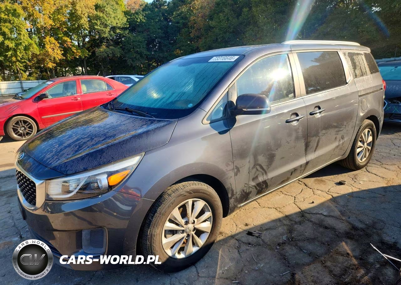 2015 Kia Sedona Lx VIN:KNDMB5C14F6038608 - 1