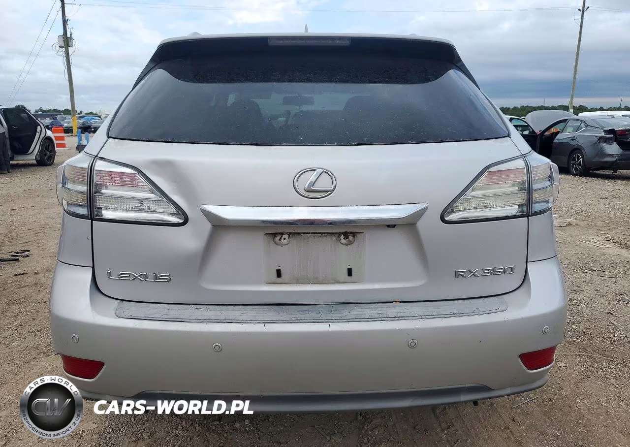 2010 Lexus Rx 350 VIN:2T2ZK1BA6AC020480 - 6