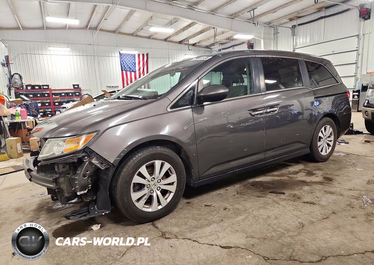 2016 Honda Odyssey Exl VIN:5FNRL5H65GB002455 - 1