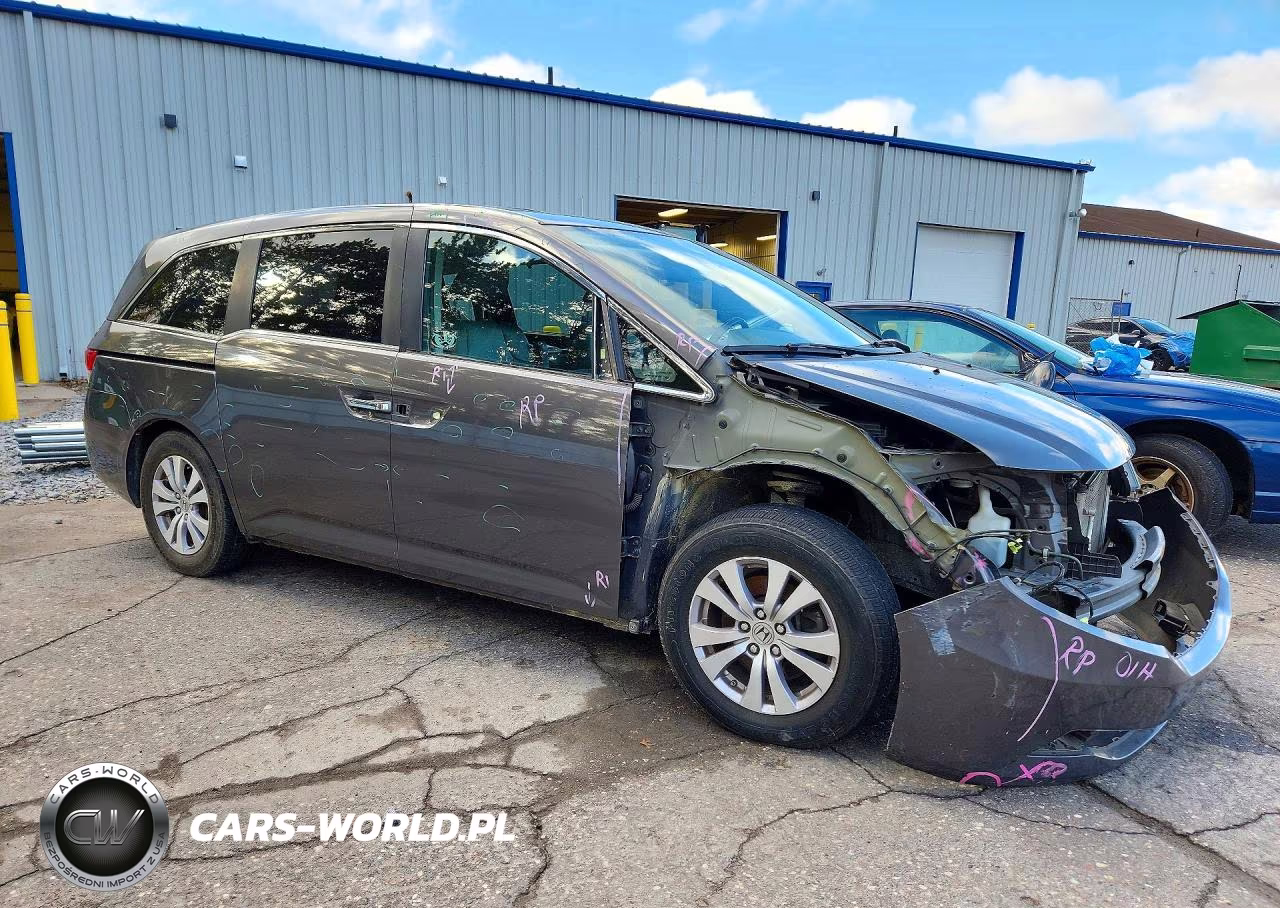 2016 Honda Odyssey Exl VIN:5FNRL5H65GB002455 - 4