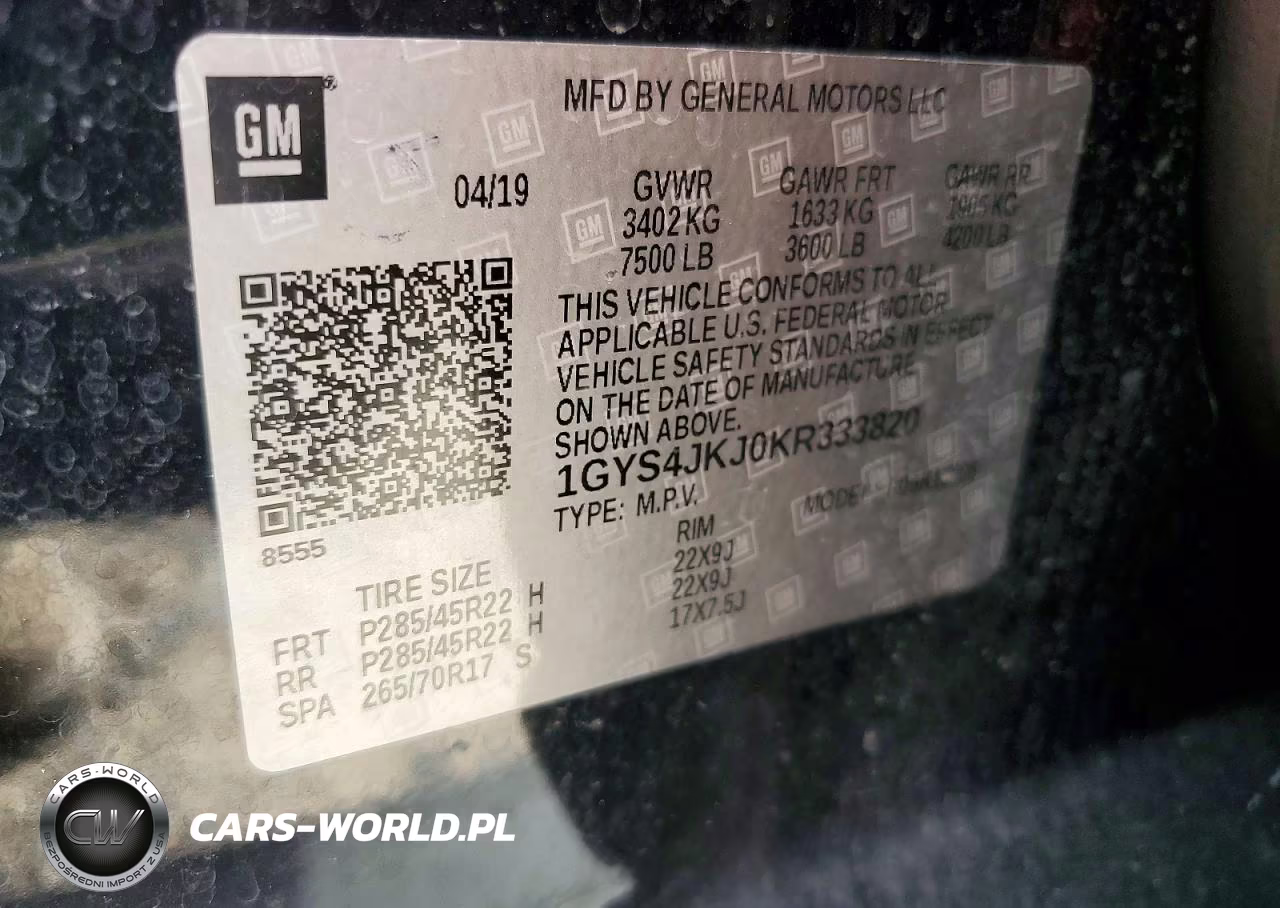 2019 Cadillac Escalade Esv Premium Luxury VIN:1GYS4JKJ0KR333820 - 13