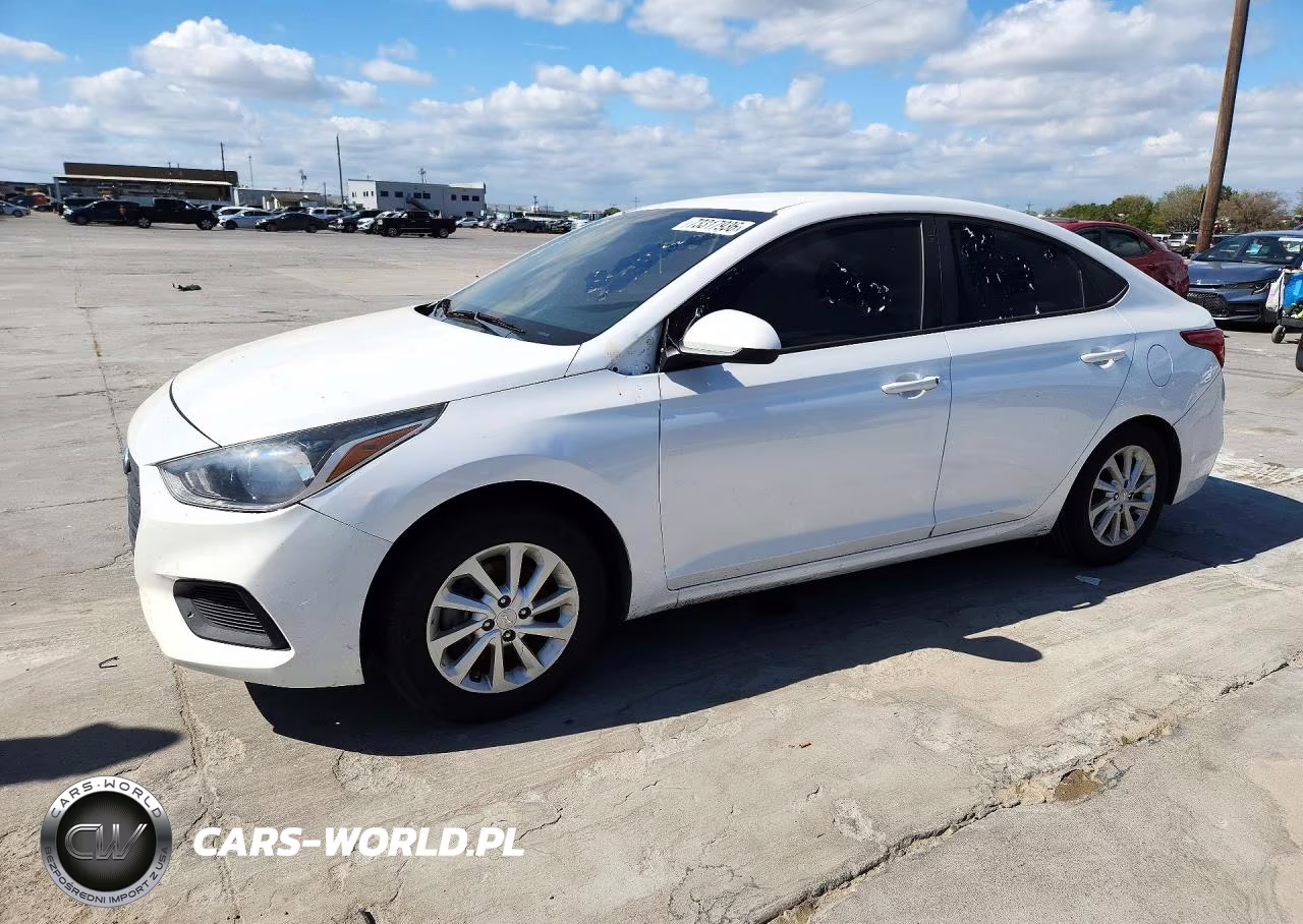2018 Hyundai Accent Sel VIN:3KPC24A3XJE012303 - 1