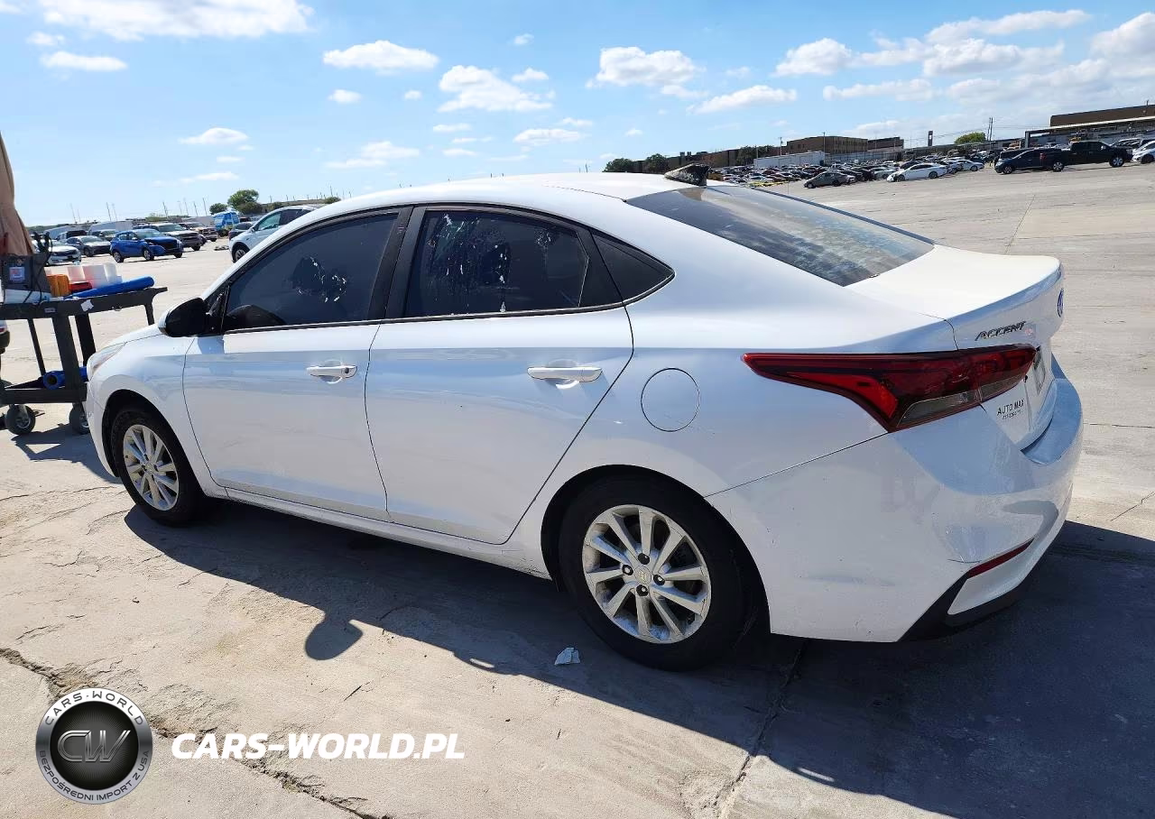 2018 Hyundai Accent Sel VIN:3KPC24A3XJE012303 - 2