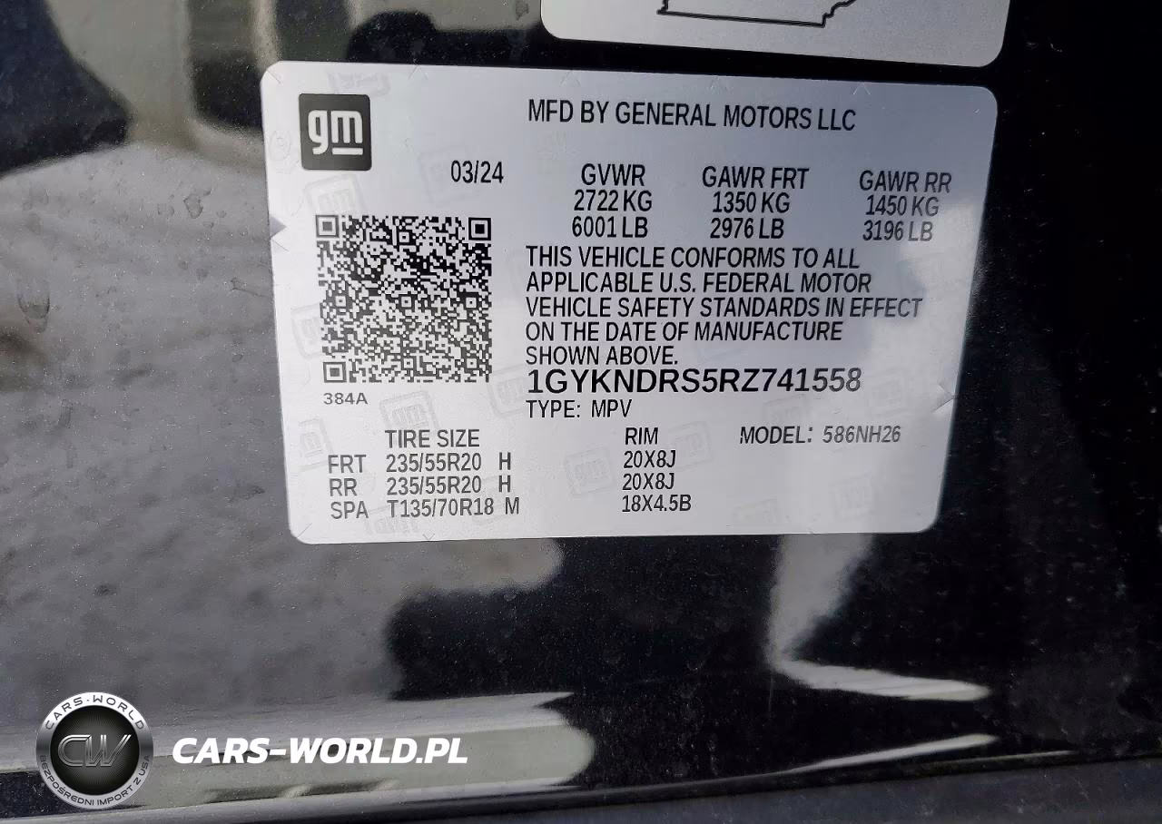 2024 Cadillac Xt5 Premium Luxury VIN:1GYKNDRS5RZ741558 - 13