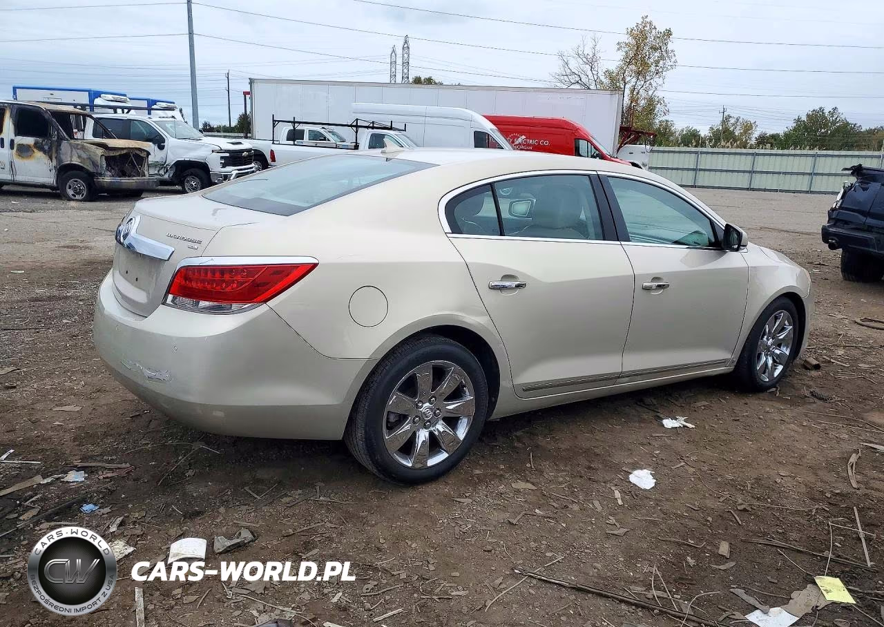 2010 Buick Lacrosse Cxl VIN:1G4GC5EG3AF129689 - 3