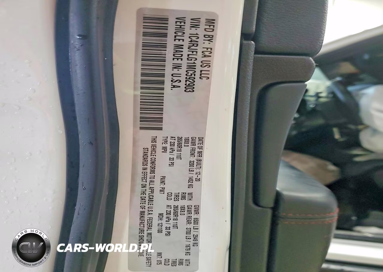 2021 Jeep Grand Cherokee Trailhawk VIN:1C4RJFLG1MC592903 - 13
