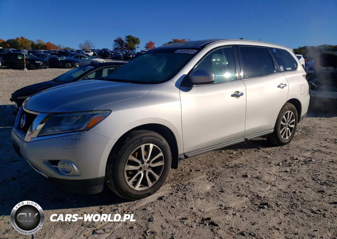 2014 Nissan Pathfinder S VIN:5N1AR2MM8EC677981 - 1