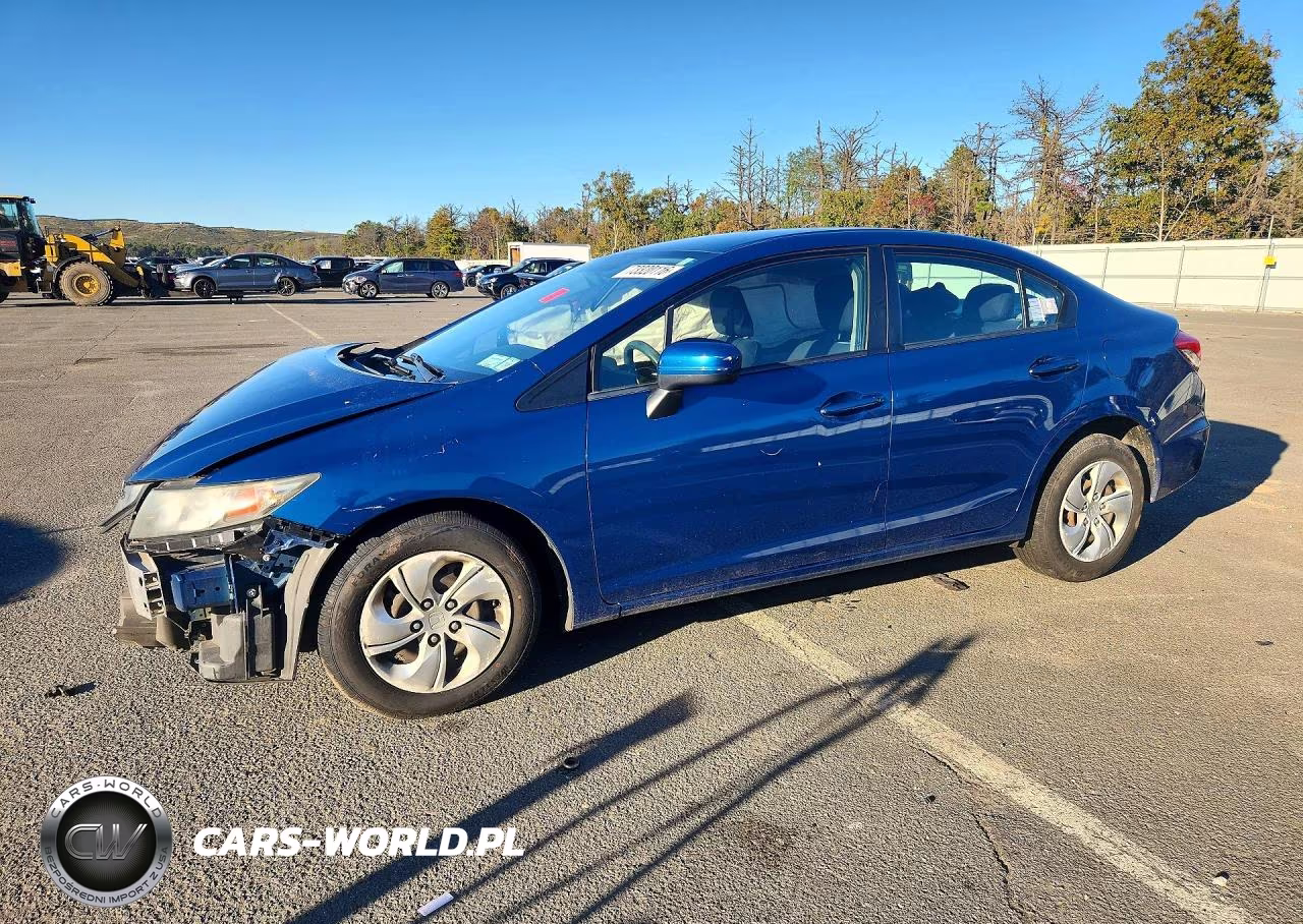 2015 Honda Civic Lx VIN:2HGFB2F59FH506239 - 1