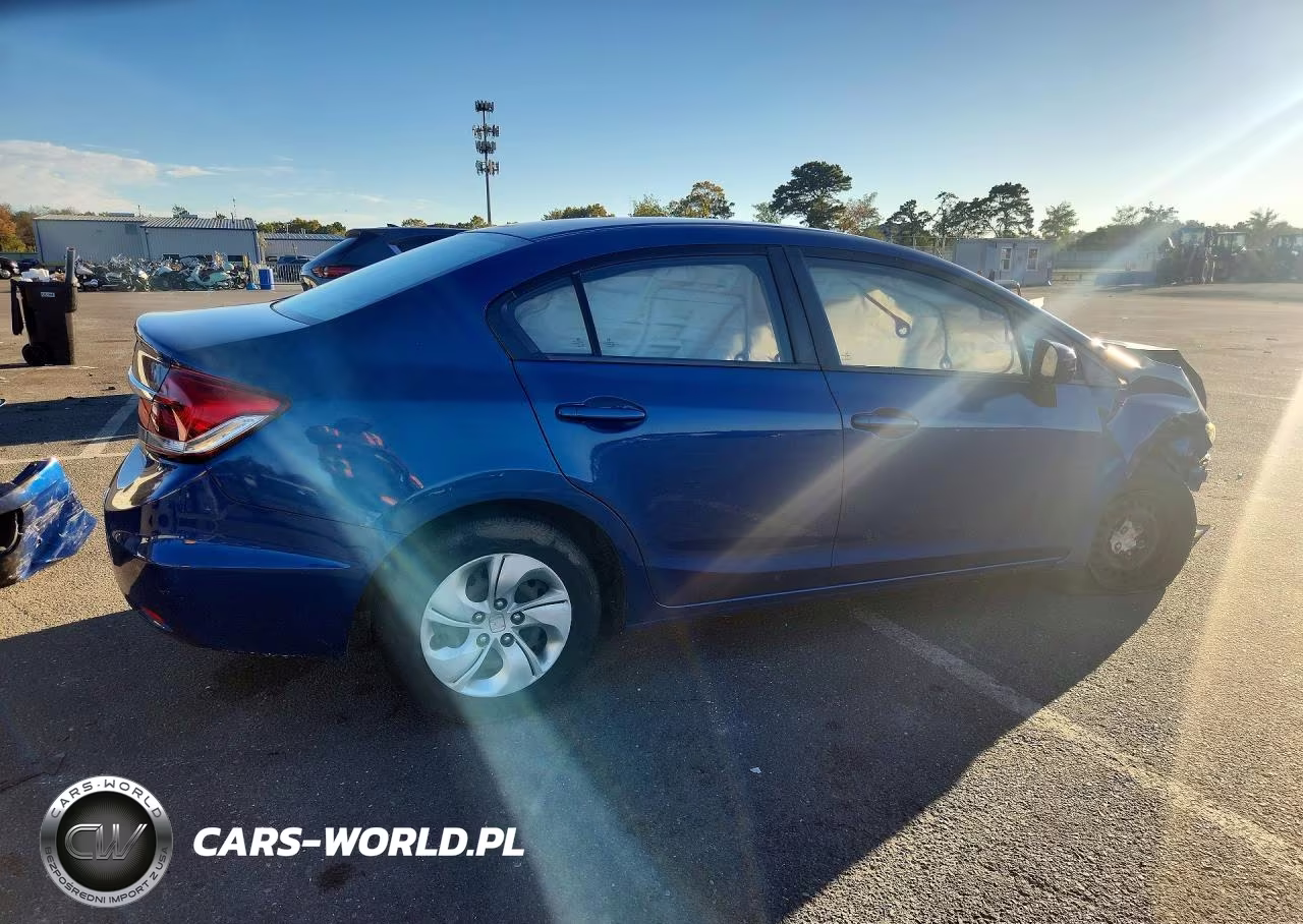 2015 Honda Civic Lx VIN:2HGFB2F59FH506239 - 3