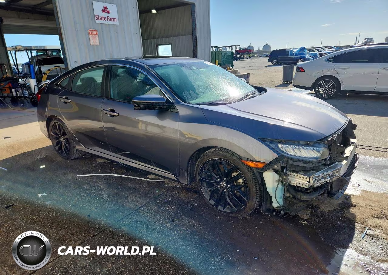 2020 Honda Civic Si VIN:2HGFC1E50LH700372 - 4
