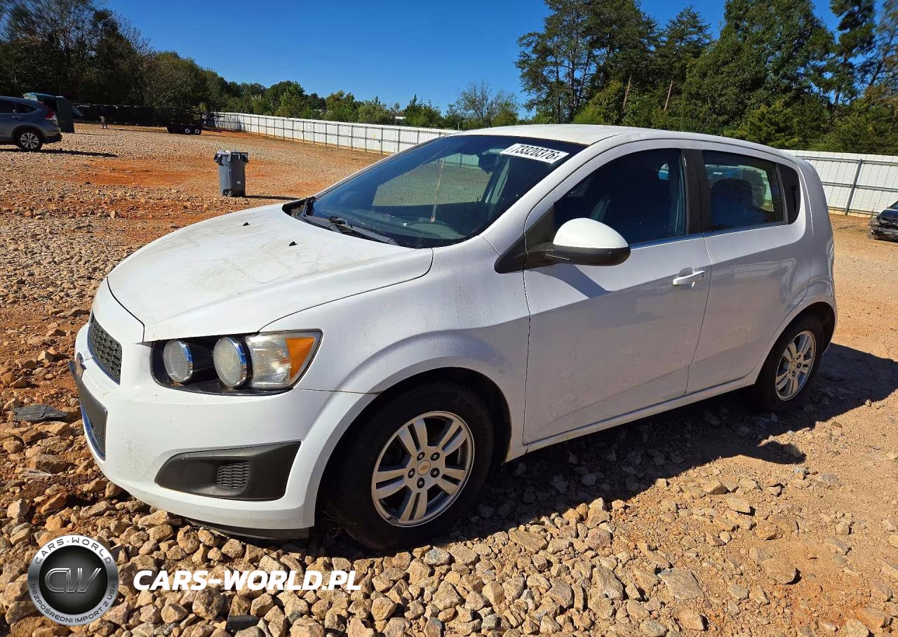 2012 Chevrolet Sonic Lt VIN:1G1JC6SH4C4121086 - 1
