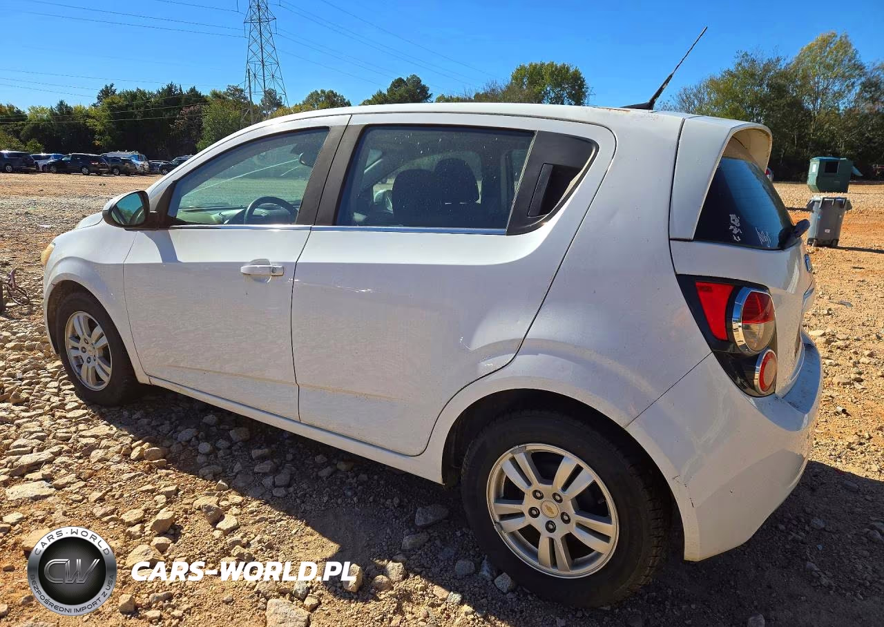 2012 Chevrolet Sonic Lt VIN:1G1JC6SH4C4121086 - 2