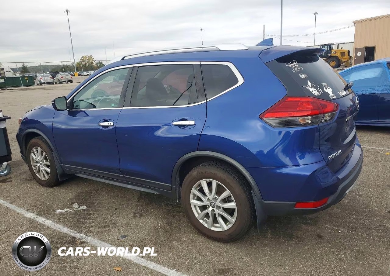 2017 Nissan Rogue Sv VIN:KNMAT2MV7HP502438 - 2