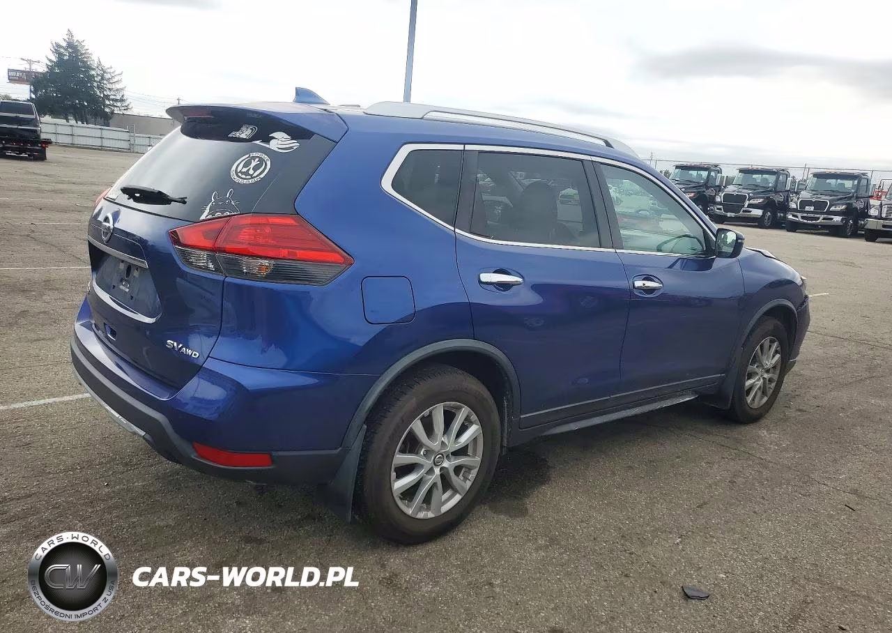 2017 Nissan Rogue Sv VIN:KNMAT2MV7HP502438 - 3