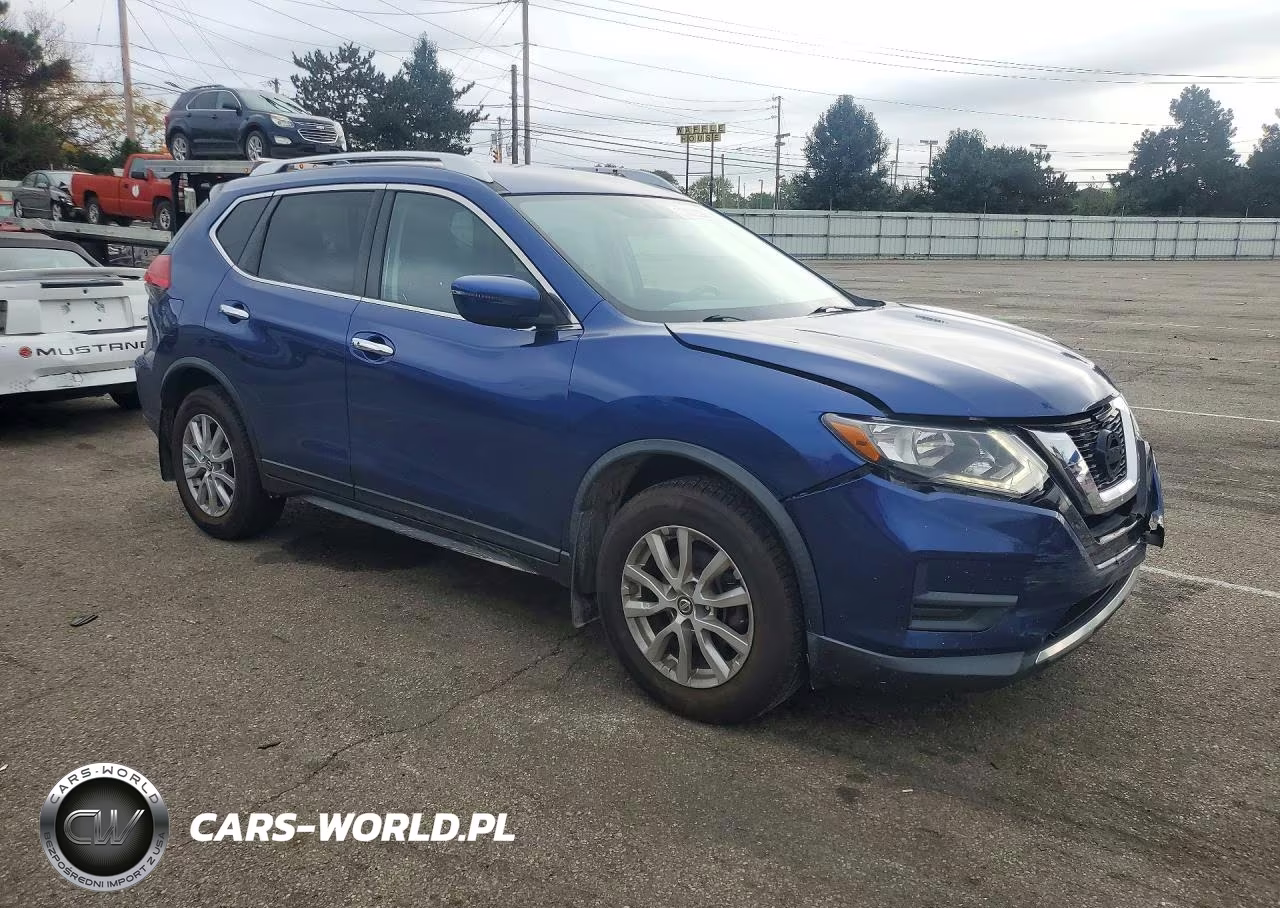 2017 Nissan Rogue Sv VIN:KNMAT2MV7HP502438 - 4