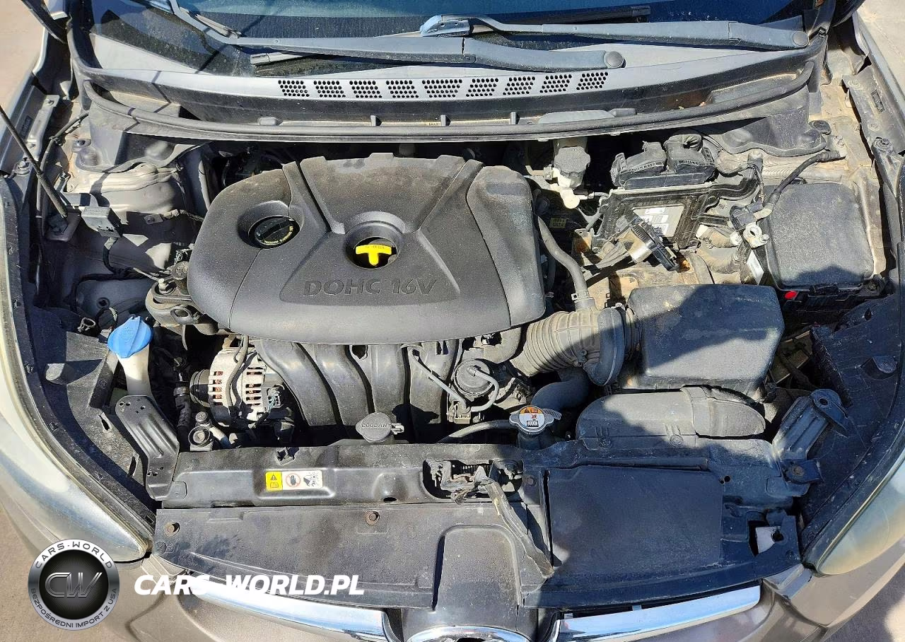2014 Hyundai Elantra Se VIN:5NPDH4AE9EH511809 - 11