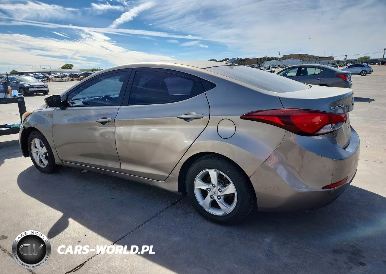2014 Hyundai Elantra Se VIN:5NPDH4AE9EH511809 - 2