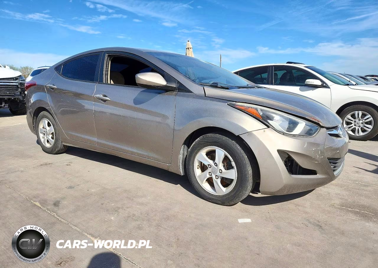2014 Hyundai Elantra Se VIN:5NPDH4AE9EH511809 - 4