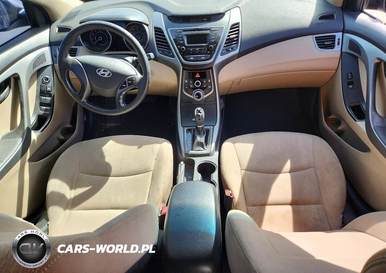 2014 Hyundai Elantra Se VIN:5NPDH4AE9EH511809 - 8