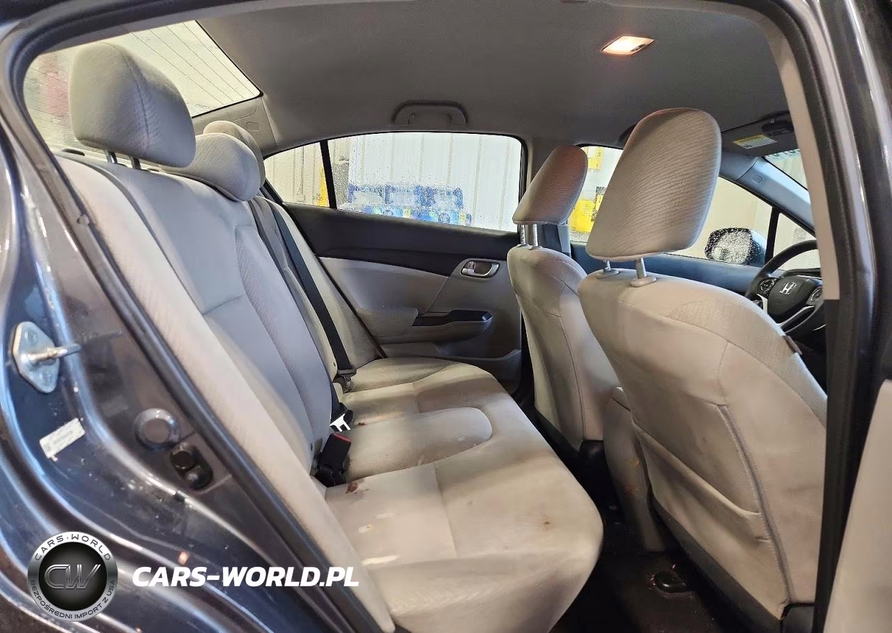 2013 Honda Civic Lx VIN:19XFB2F52DE027300 - 10