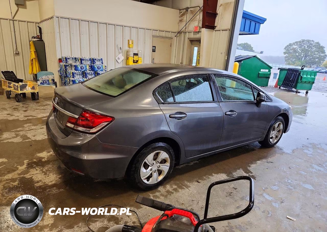 2013 Honda Civic Lx VIN:19XFB2F52DE027300 - 3