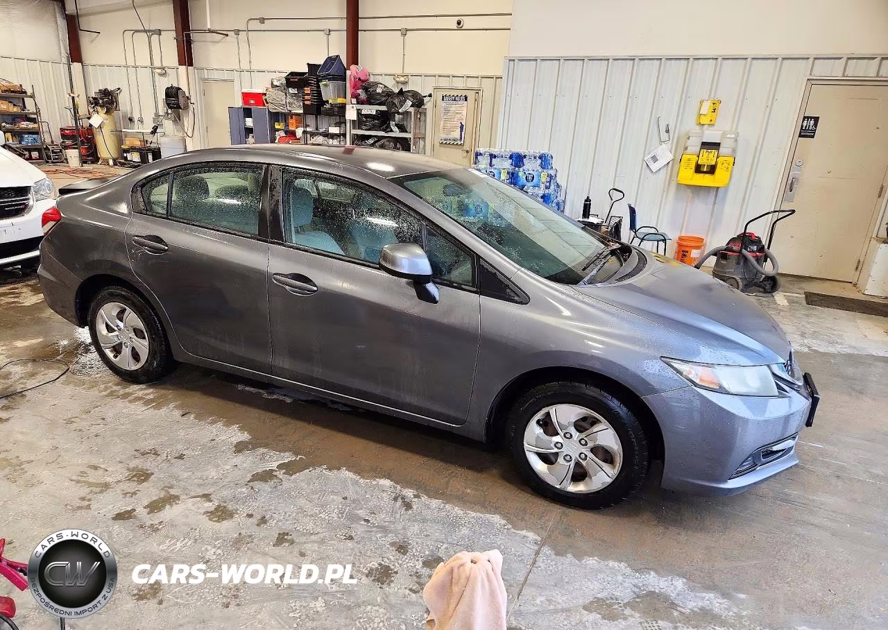 2013 Honda Civic Lx VIN:19XFB2F52DE027300 - 4