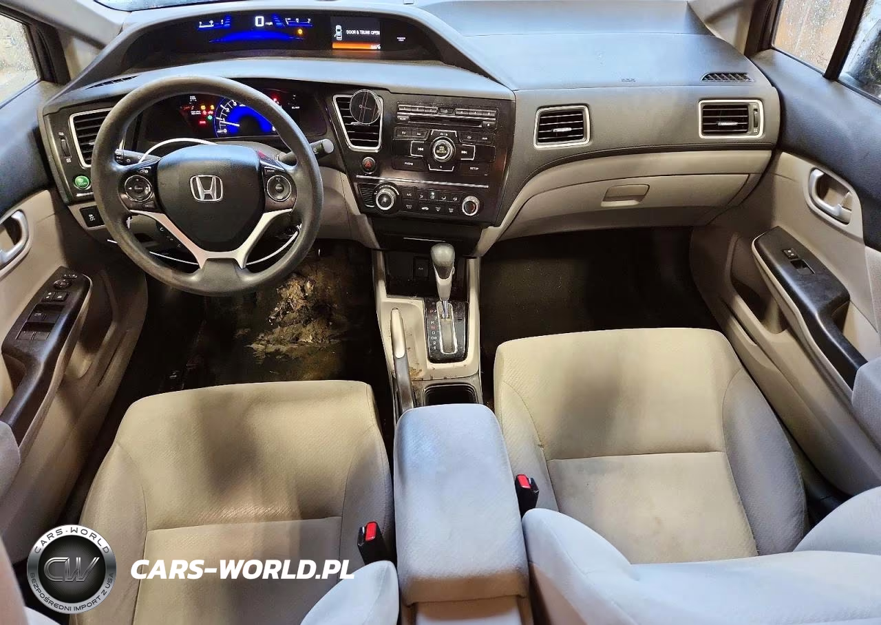 2013 Honda Civic Lx VIN:19XFB2F52DE027300 - 8