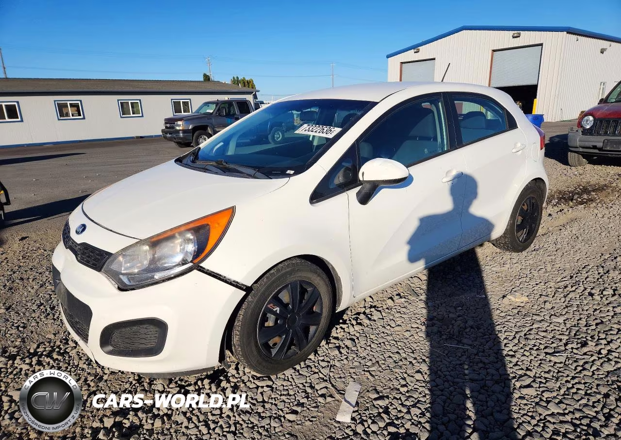 2014 Kia Rio Lx VIN:KNADM5A31E6358513 - 1