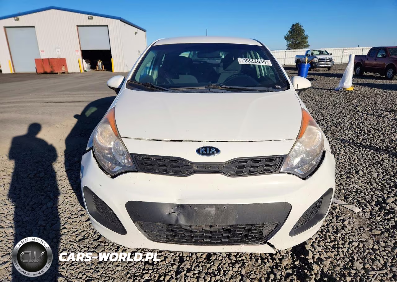 2014 Kia Rio Lx VIN:KNADM5A31E6358513 - 5