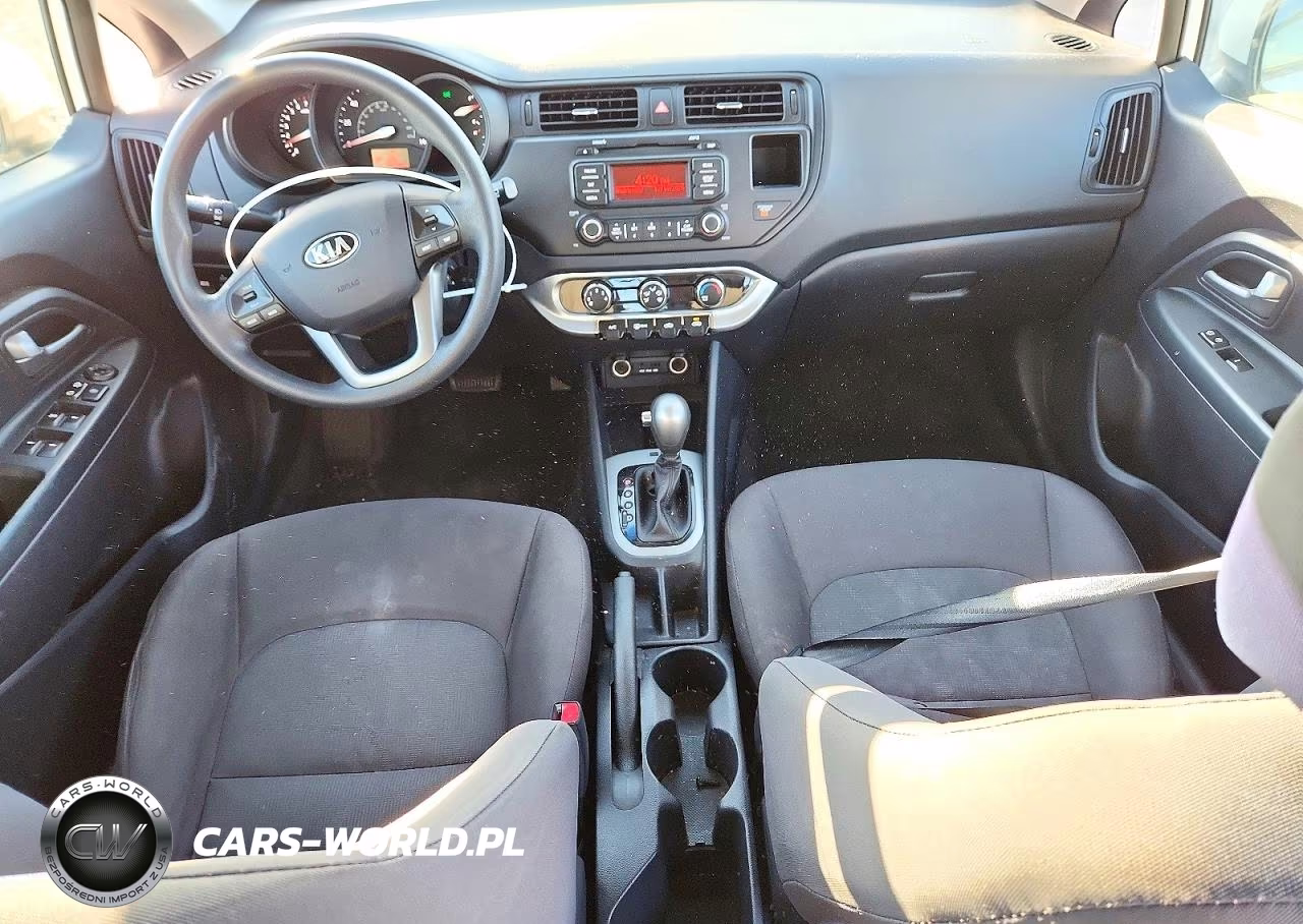 2014 Kia Rio Lx VIN:KNADM5A31E6358513 - 8