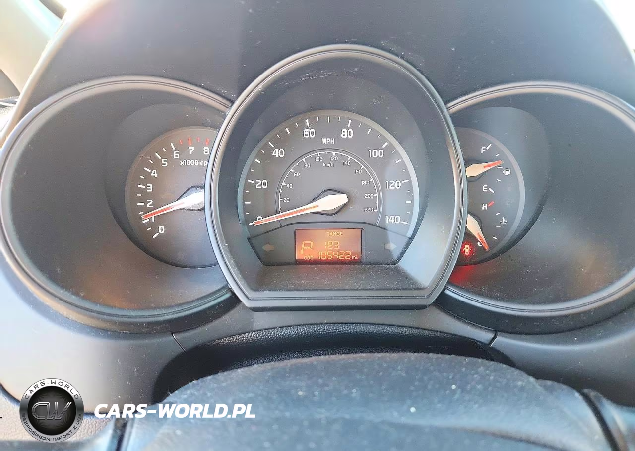 2014 Kia Rio Lx VIN:KNADM5A31E6358513 - 9