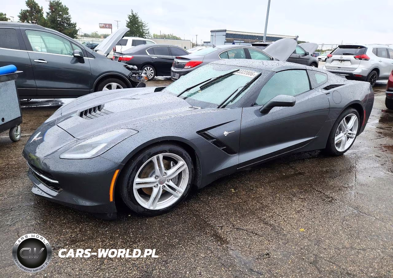 2017 Chevrolet Corvette Stingray 1Lt VIN:1G1YA2D77H5117956 - 1