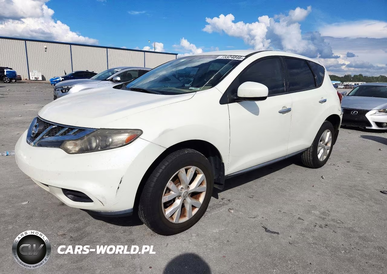2011 Nissan Murano S VIN:JN8AZ1MUXBW054049 - 1