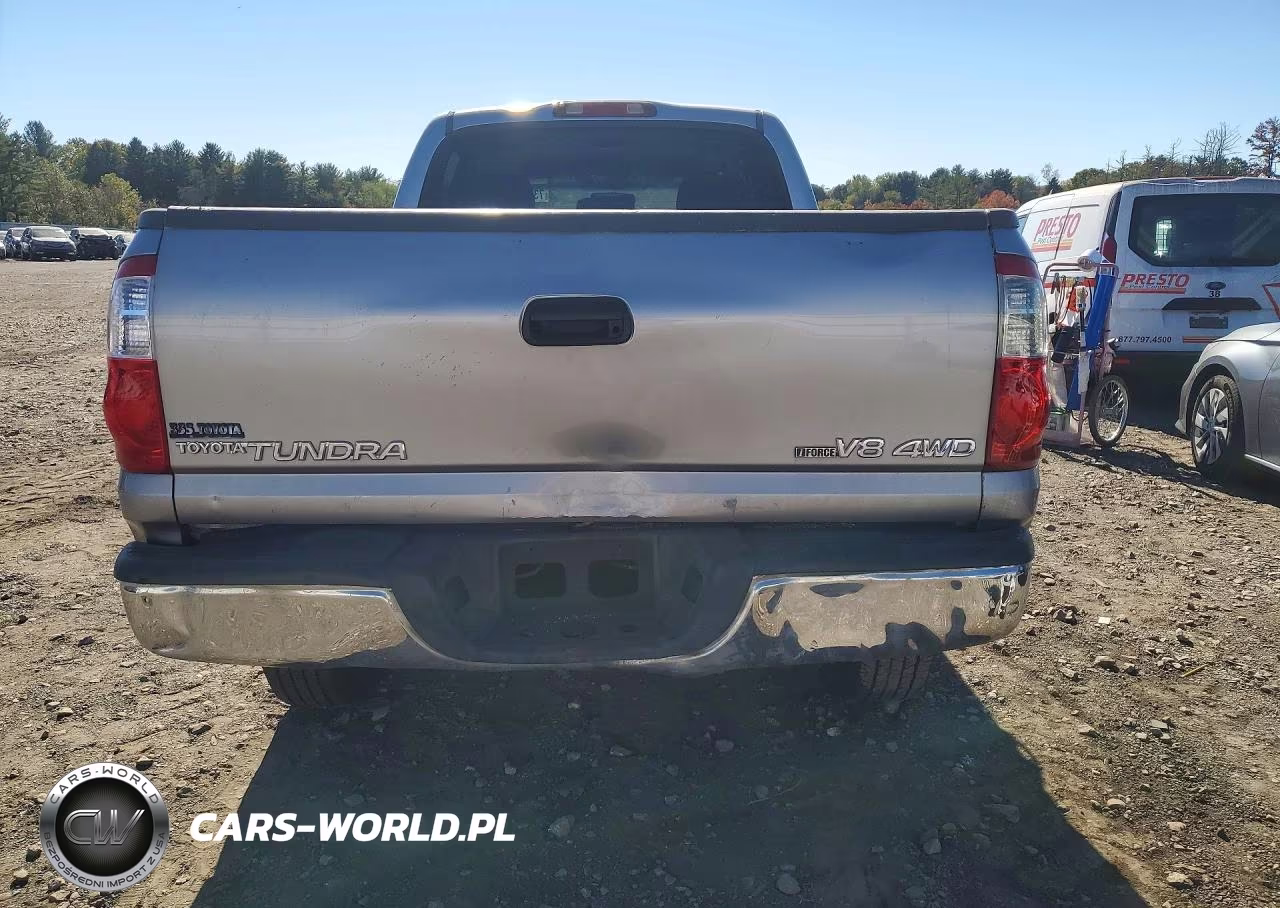 2006 Toyota Tundra Double Cab Sr5 VIN:5TBDT44166S512024 - 6