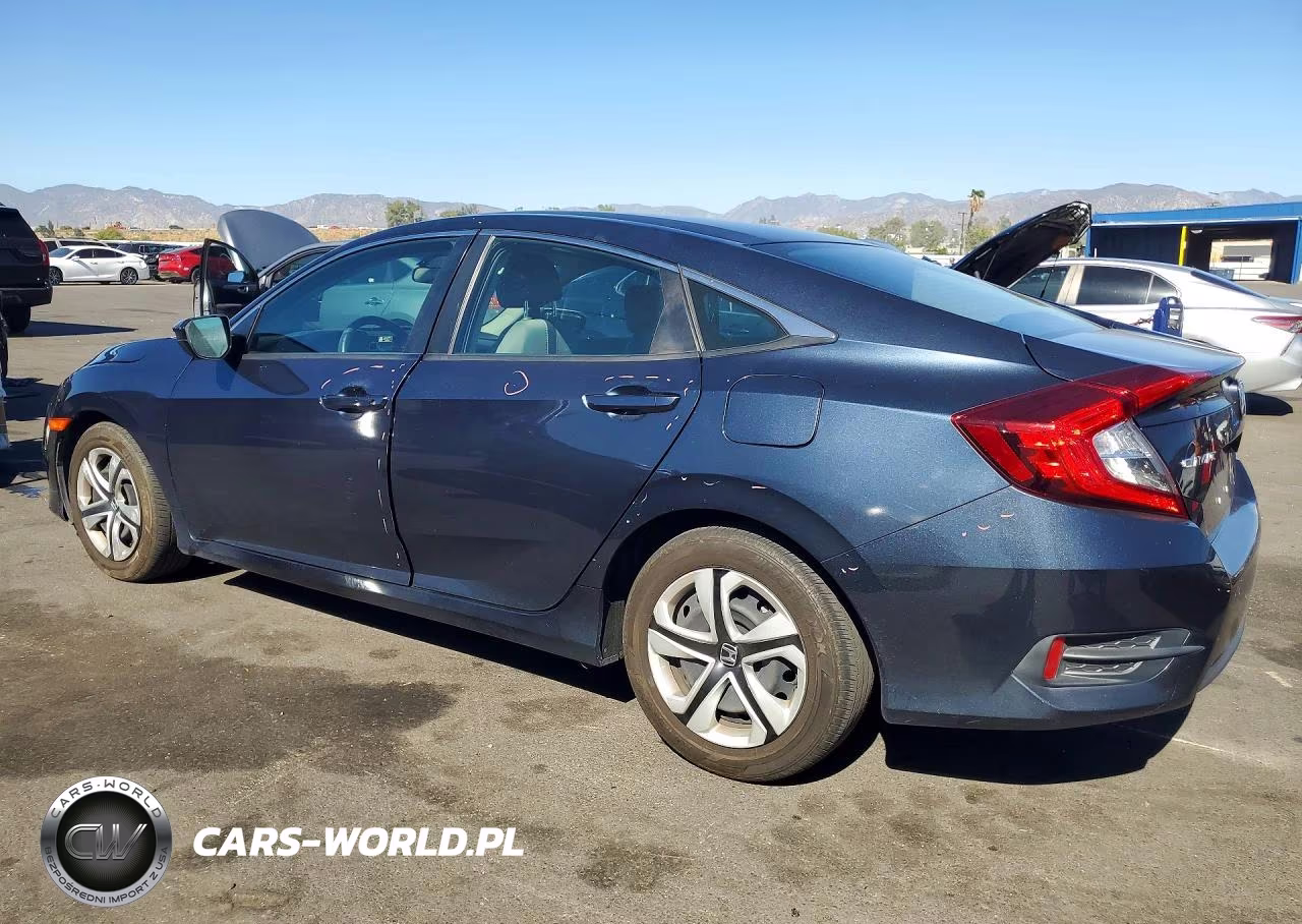2017 Honda Civic Lx VIN:2HGFC2F5XHH502023 - 2
