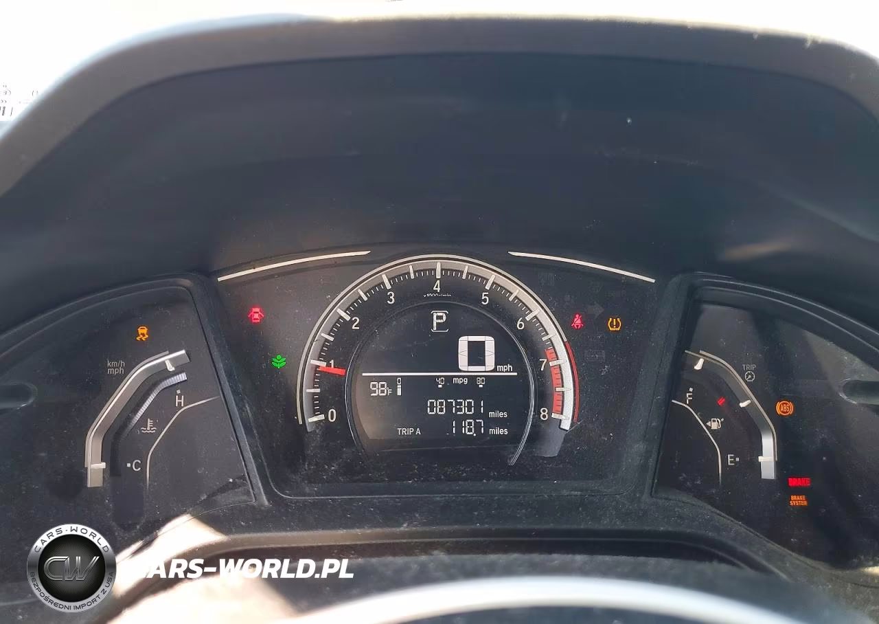 2017 Honda Civic Lx VIN:2HGFC2F5XHH502023 - 9