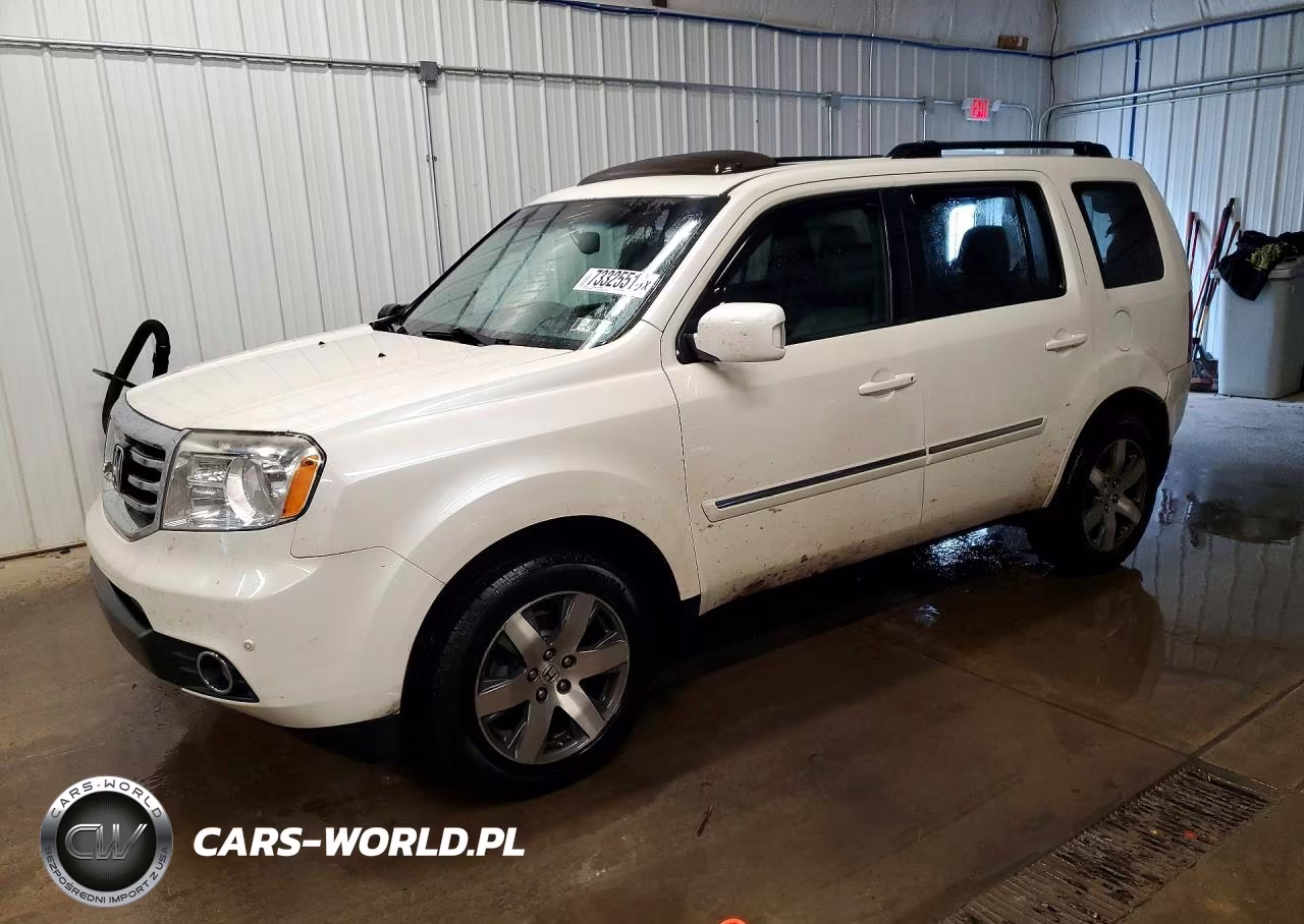 2014 Honda Pilot Touring VIN:5FNYF4H9XEB033415 - 1