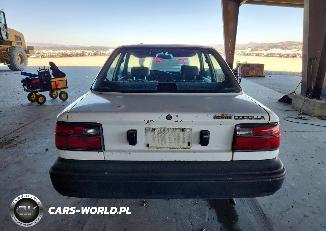 1992 Toyota Corolla Base VIN:1NXAE91A7NZ373405 - 6