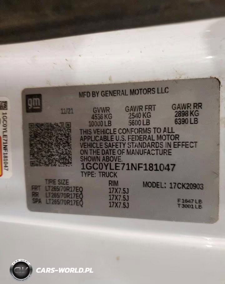2022 Chevrolet Silverado K2500 Heavy Duty VIN:1GC0YLE71NF181047 - 12