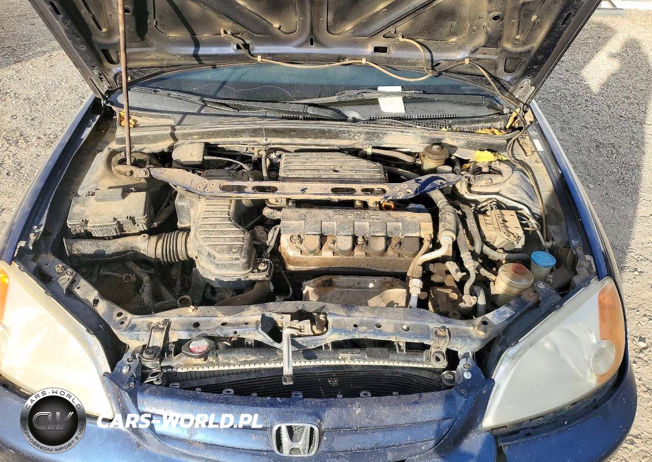 2001 Honda Civic Ex VIN:2HGES25791H561863 - 11
